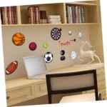 Sports Wall Stickers Football Rugby Basketball Decor Wall Decals for Home Decor size 50x70 sk7095 - Image 3
