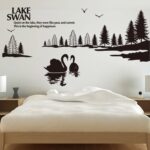 Flowers Butterflies Trees Wall Stickers Cartoon Animals Removable Wall Decals Home Decor PVC Art Mural Baby Boys Girls Kids Bedroom Kitchen Room Decoration Wall Sticker  size 60x90  dlx0373c - Image 3