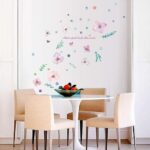 Sk7068 Beautiful Flowers Wall Stickers - Image 4