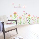 Sk9053 Small Flowers Kick Line Wall Sticker - Image 5