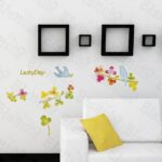 [Lucky Birds] Decorative Wall Stickers Appliques Decals Wall Decor Home Decor - Image 2
