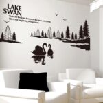 Flowers Butterflies Trees Wall Stickers Cartoon Animals Removable Wall Decals Home Decor PVC Art Mural Baby Boys Girls Kids Bedroom Kitchen Room Decoration Wall Sticker  size 60x90  dlx0373c - Image 8