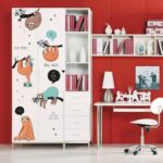 Winhappyhome Sloth Wall Art Stickers for Bedroom Living Room Coffee Shop Removable Decor Decals - Image 3