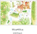 BEST OF BEST Windmill House Meadow Wall Sticker XL8025 - Image 5
