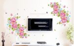Wall stickers, Folina, floral decoration with pink peonies Ay9120 - Image 3