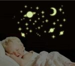 New wholesale and retail Y0043 luminous sheep small luminous sticker fluorescent sticker children's bedroom decoration, wall sticker - Image 8