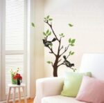 Corner Branch and Birds' Wall Sticker Jm8168 - Image 2