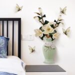 JAAMSO Royals Green Vase 3D Wall Sticker for Living Room - Floral, Nature, Garden Flowers size 50x70 sk6133 - Image 4