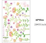 Sk9053 Small Flowers Kick Line Wall Sticker - Image 8