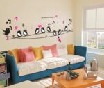 Jm8210 Decals Design 'Cute Singing Birds' Wall Sticker - Image 8