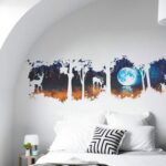 Zy095A Wall Stickers, Fashionable Elegant Art Wall Stickers, Wall Beautification Daily Decoration for Bedroom Home Decoration - Image 4