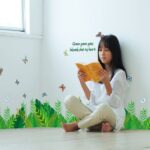 Green Grass Design Decorative Vinyl Wall Sticker size (50 CM X 70 CM) sk7128 - Image 5