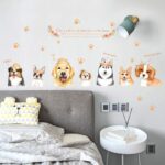 Sk7162 Hand-Print Dog Wall Sticker - Image 3