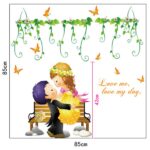 Imported Wall Sticker Wedding Decorative Decal Wall Decoration Home Decor Sticker size 50x60 sk7001 - Image 4