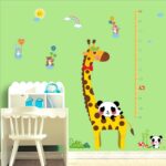 Sk9044 Cartoon Giraffe Wall Sticker - Image 4