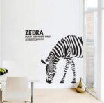 Zebra Wall Stickers DLX6017/LC6017a - Image 5
