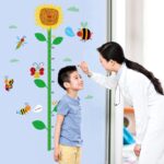 Sks7059 Height Growth Chart for Kids, Height Chart Wall Hanging, Wall Decor, Sunflower Height Growth Measurement Chart for Kids, Wall Art Stickers for Nursery - Image 3