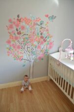 My Wonderful Walls Spring Love Tree Wall Mural Sticker Kit – Peel & Stick and Removable - Image 3