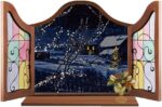 Autocollants muraux 3D pour fenêtre Motif animaux Décoration de maison en PVC Décoration murale pour bébé garçons filles enfants Chambre Cuisine Chambre - Image 3
