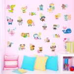 Cartoon Animal Alphabet Study Wall Stickers Abc 1054 - Image 2