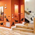 Cartoon Lovely Black Cat Silhouette Wall Sticker Home Decor Kids Room Stairway Corridor Decoration Mural Combination Stickers - Image 2