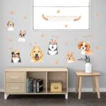Sk7162 Hand-Print Dog Wall Sticker - Image 2