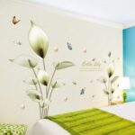 Calla Lily Wall Sticker Bedroom Removable Decorative Sticker  size 60x90 Xl8392 - Image 2