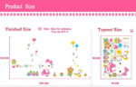 Crystal Kids Hello Kitty Children's Room Decoration Gift Wall Decor Self-Adhesive PVC Wall Sticker size 60x90 xl8027 - Image 4