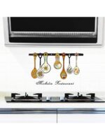 HEUREKA I Love The Kitchen Transparent Oil Proof Cooktop Tile Wall Sticker size 60x90 nc030 - Image 4
