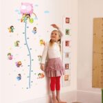 ELECTROPRIME Boy Girl Growth Height Measure Chart Print Wall Sticker DIY Wallpaper size 50x 70 ay7100 - Image 2