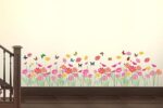 Decals Design 'Flowers Beautiful Daisy Waistline Skirting' Wall Sticker (PVC Vinyl, 60 cm x 90 cm), Multicolour - Image 3