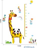Sk9044 Cartoon Giraffe Wall Sticker - Image 5