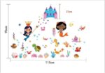 Cortina Furry Fish Self Adhesive Wall Sticker (Extra Large) - Image 6