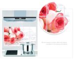 BIBITIME Kitchen Oil Proof Decor Sticker Wall Decal Vinyl Sticker peel and stick Home Art PVC Murals for Restaurant Baker Shop Store Tile Wall - Image 9