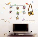 Solimo Wall Sticker for Living Room (Travel Photo Gallery, Ideal Size on Wall, 180 cm X 100 cm), PVC Vinyl - Image 12