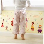 2 Unidades Papel De Parede Adesivo De Parede Para Casa Decoração Musical Decalques De Móveis Cartaz De Música Cartazes De Música Adesivos De Música Pegajoso Quarto Infantil size 50x70 sk7120 - Image 7