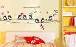 Jm8210 Decals Design 'Cute Singing Birds' Wall Sticker - Image 7