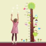 FIYO Height Chart Sticker, Owl Tree Growth Wall Measure Removable Decor Little Animals Kids Decals Peel and Stick for Kids Nursery Bedroom Living Room - Image 3