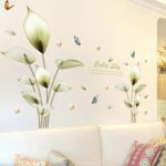 Calla Lily Wall Sticker Bedroom Removable Decorative Sticker  size 60x90 Xl8392 - Image 4