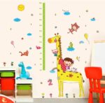 Rjjrr Cartoon Giraffe Height Ruler Wall Sticker Xl8203 - Image 2