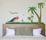 Third Generation peacock Theme Wall Sticker AY1904 - Image 2