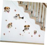 OSALADI Dog Wall Sticker Vinyl Removable Art for Living Home Decoration Wall Decals Wallpaper size 50x70 sk7117 - Image 9