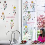 3D color wall stickers you go as you come, feather dream catcher, , waterproof sticker poster size  50*70 sk7021 - Image 5