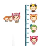 Home Removable Cartoon Height Chart Measure Decal Wall Sticker DIY size 50x70 xy8062 - Image 2