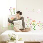 Sk9053 Small Flowers Kick Line Wall Sticker - Image 7
