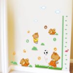 HEIGHT Measurement Bears – Wall Sticker Am 9131 - Image 3