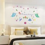 Creative girl room bedroom wall stickers - Image 4
