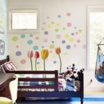 Colorful Flowers Butterflies Trees Wall Stickers Ays6007 - Image 3
