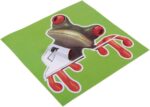 1Pcs Toilet Lid Covers Sticker Green Frog Funny Bathroom Toilet Seats Decorative Decal Car Toilet Seat Sticker Toilet Seat Clear 17cm x 18cm - Image 5