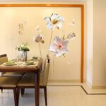 Relief Flower Wall Stickers Bedroom Decor Living Room Wall Decals Tv Sofa Background Decoration Wall Decor size 60x90 sk9288 - Image 4